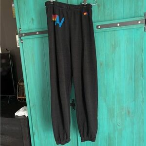 Aviator Nation Black Joggers